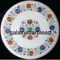 Adorable Makrana marble inlay table top WP-15209